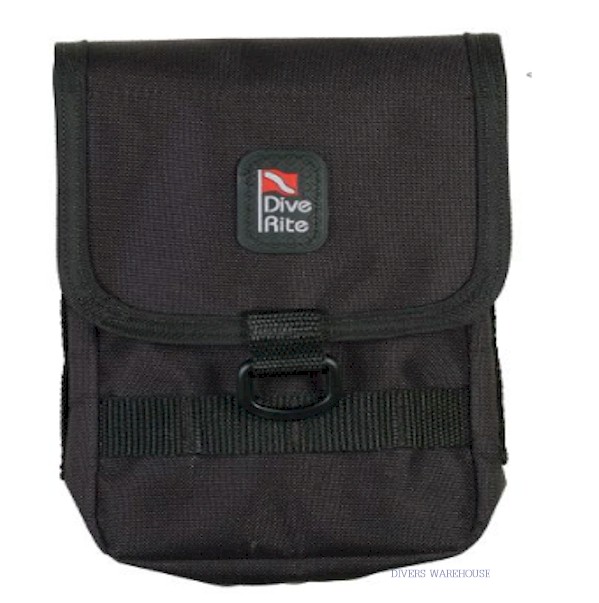 DiveRite Bellows Velcro Pocket with Daisy Chain